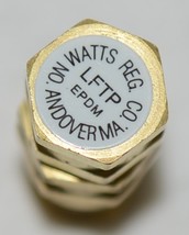 Watts 0123005 1/4 Inch LFTP E Test Plugs Pressure Temperature Lead Free image 2
