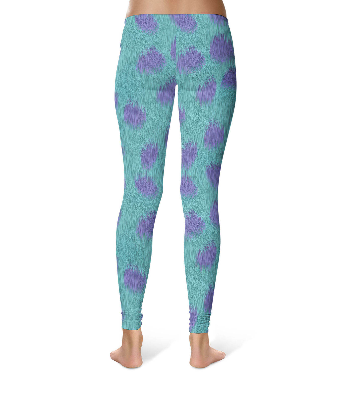 Sully Fur Monsters Inc Disney Inspired Sport Leggings - Leggings