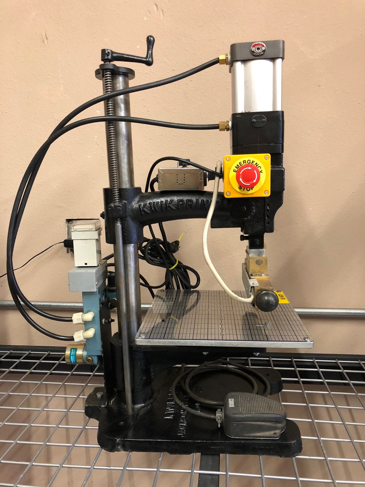 Kwikprint 86AA Hot Foil Embossing Stamping Machine Kwik Print Printing Other