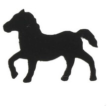 Confetti Horse Black - As low as $1.81 per 1/2 oz. FREE SHIP - $3.99
