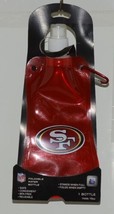 NFL Licensed San Francisco 49ers Reusable Foldable Water Bottle image 1