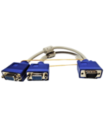 VGA Splitter Cable (VGA-Y) for Screen Duplication, 1 Foot - $8.39