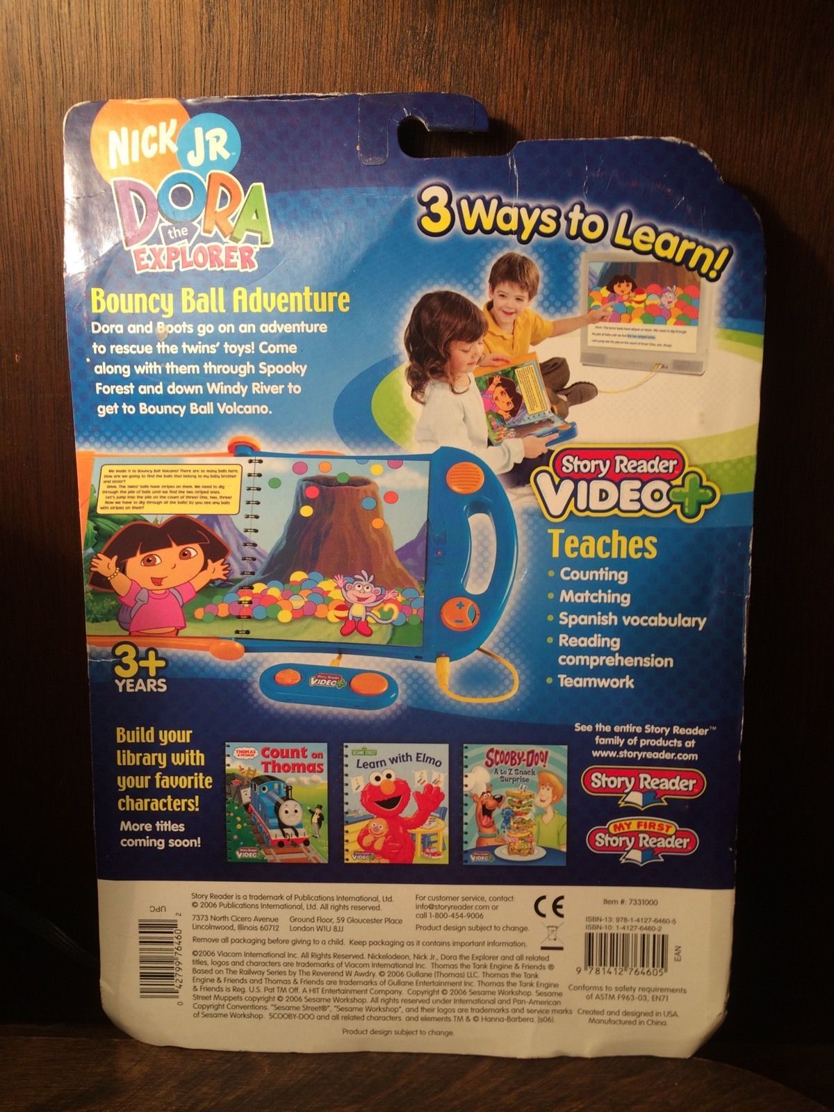 story reader video plus system