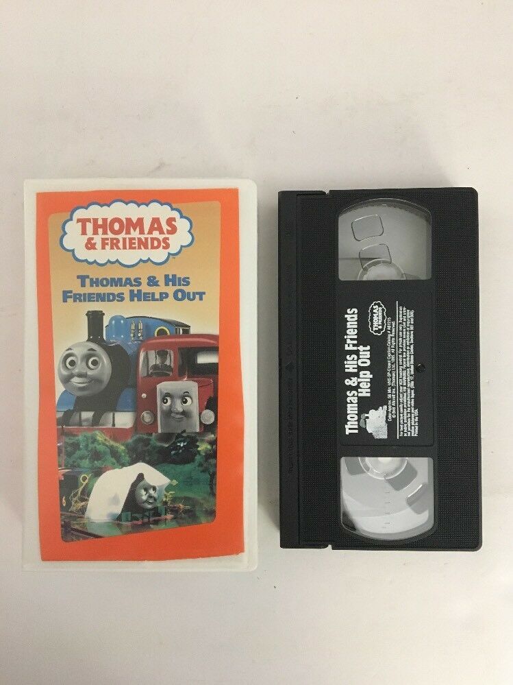 Thomas & Friends-Thomas & His Friends Help Out (VHS,1996)TESTED-RARE ...