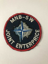 MNB-SW JOINT ENTERPRICE PATCH NATO ARMY POLICE BADGE SHOULDER PATCH INSI... - $9.50