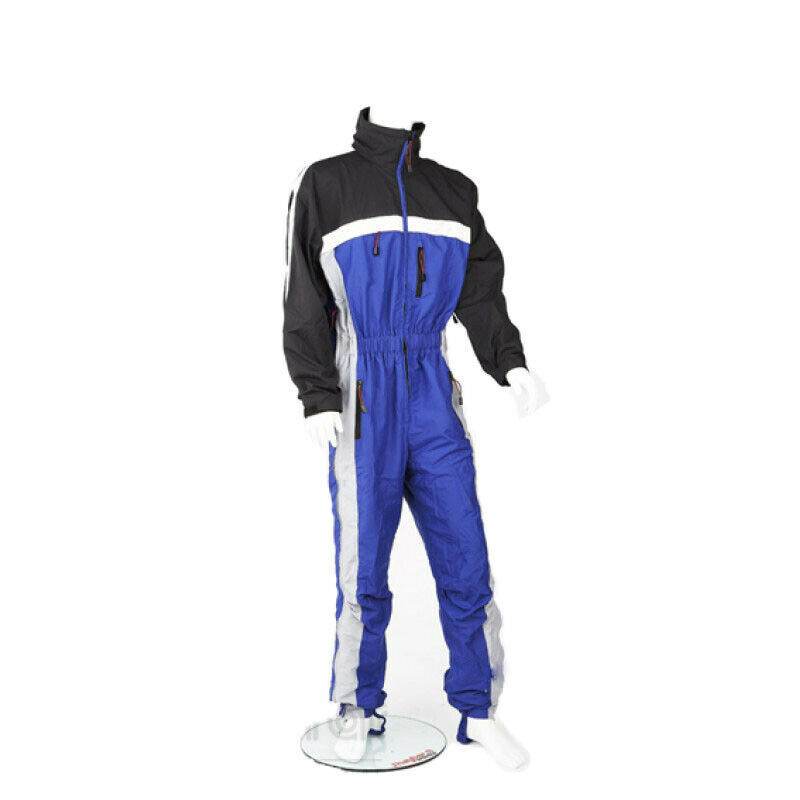 Schoeller Windproof Spandex Skydiving suit Cristal Blade Blue Taslan 