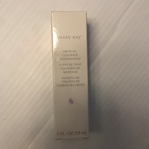 MARY KAY Medium Coverage Foundation IVORY 104 Normal to Oily Skin Gray Cap 1 oz - $28.79