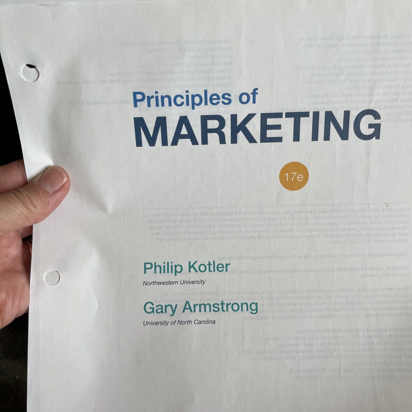 Principles Of Marketing Pearson Kotler And 17 Similar Items