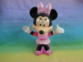 Disney Minnie Mouse Plastic Figure Pink Dress - as is - $2.92