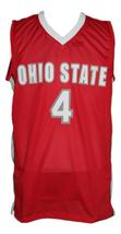 Aaron Craft Custom College Basketball Jersey New Sewn Red Any Size image 1
