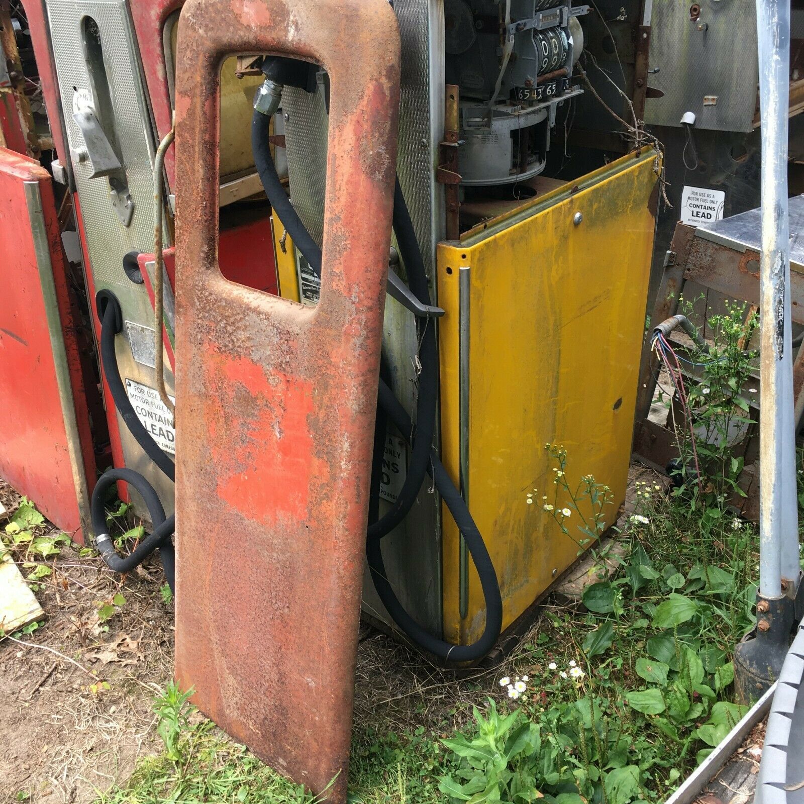 ORIGINAL WAYNE MS 80 GAS PUMP DOOR / ORIGINAL GAS PUMP DOORS / GAS PUMP