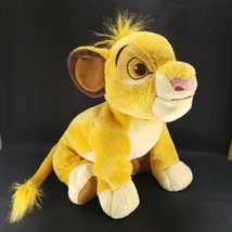 Disney Store Simba Lion King Guard Stuffed Animal Plush Toy 12'' Soft Big Eyes - $16.82