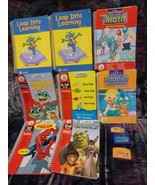 Leapfrog LeapPad &amp; Leap.Start - lot of 8 books &amp; 4 Game Cartridges. List... - $14.00