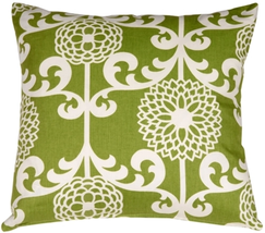 Waverly Fun Floret Spruce 20x20 Throw Pillow, Complete with Pillow Insert - $52.45