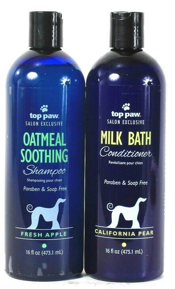 Top Paw 16 Oz Salon Exclusive Oatmeal Sooth Shampoo & Milk Bath