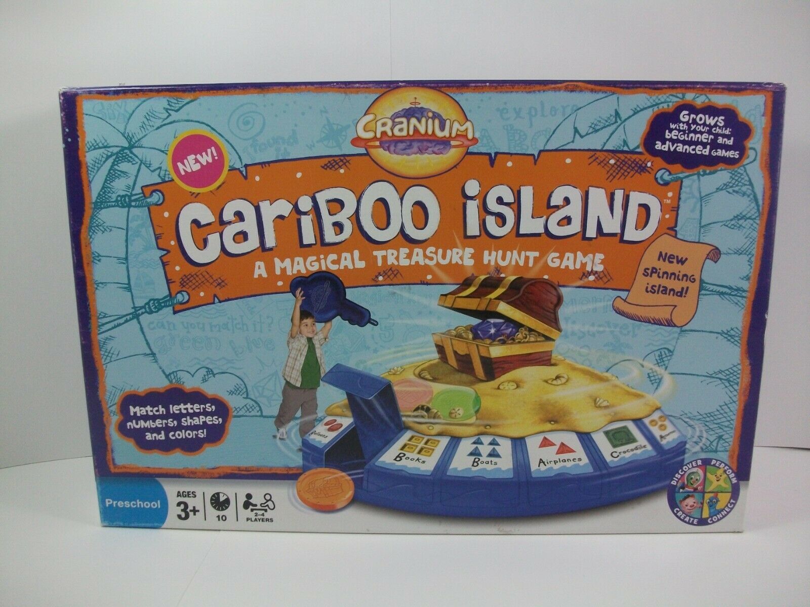 Cariboo Island Magical Treasure Hunt Complete Kids Educational Board