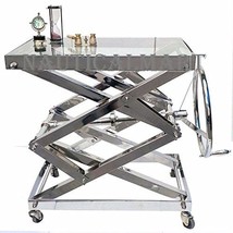 NauticalMart Industrial Scissor Lift Table 