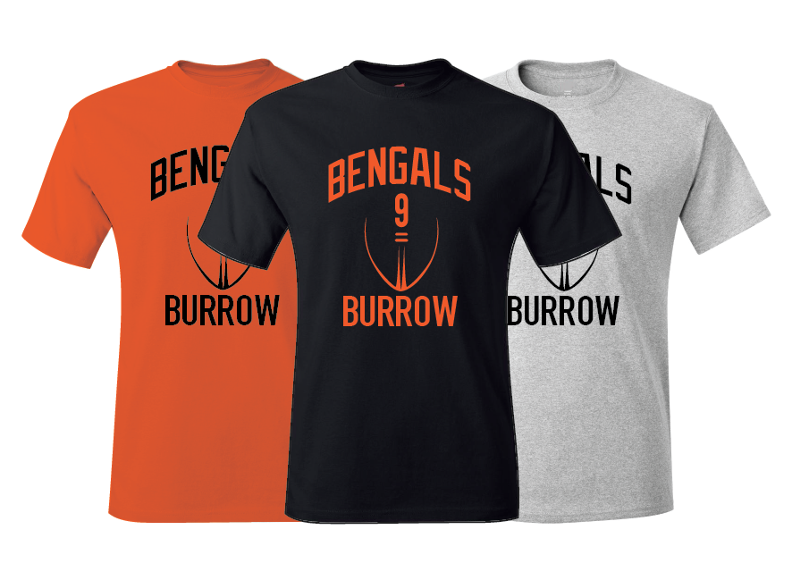 joe burrow t shirt bengals