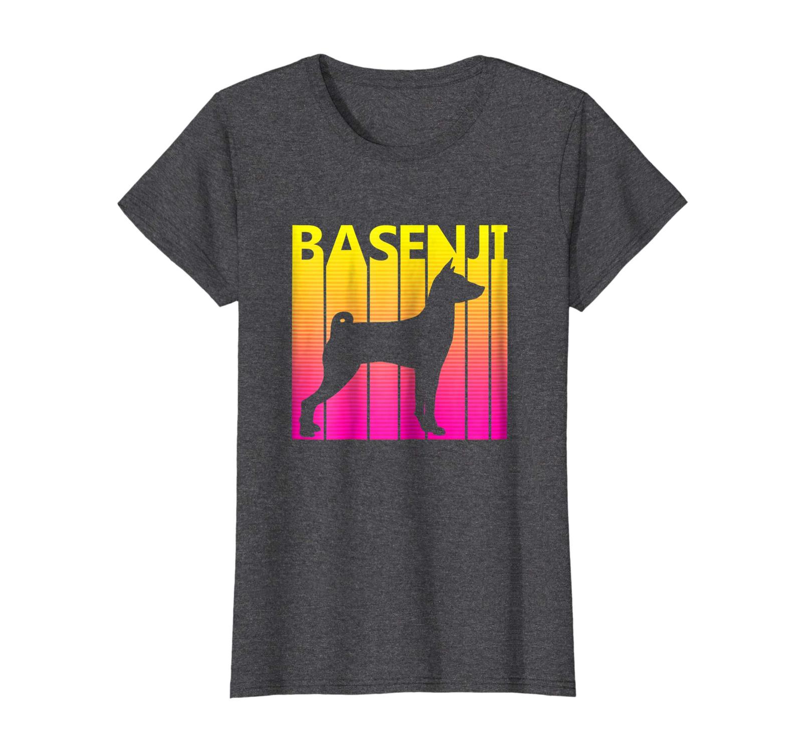 Dog Fashion - Vintage Basenji Dog T shirt Wowen