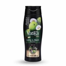 Dabur Vatika Long &amp; Black Shampoo 440 ml Power of 7 Natural Ingredients - $22.99