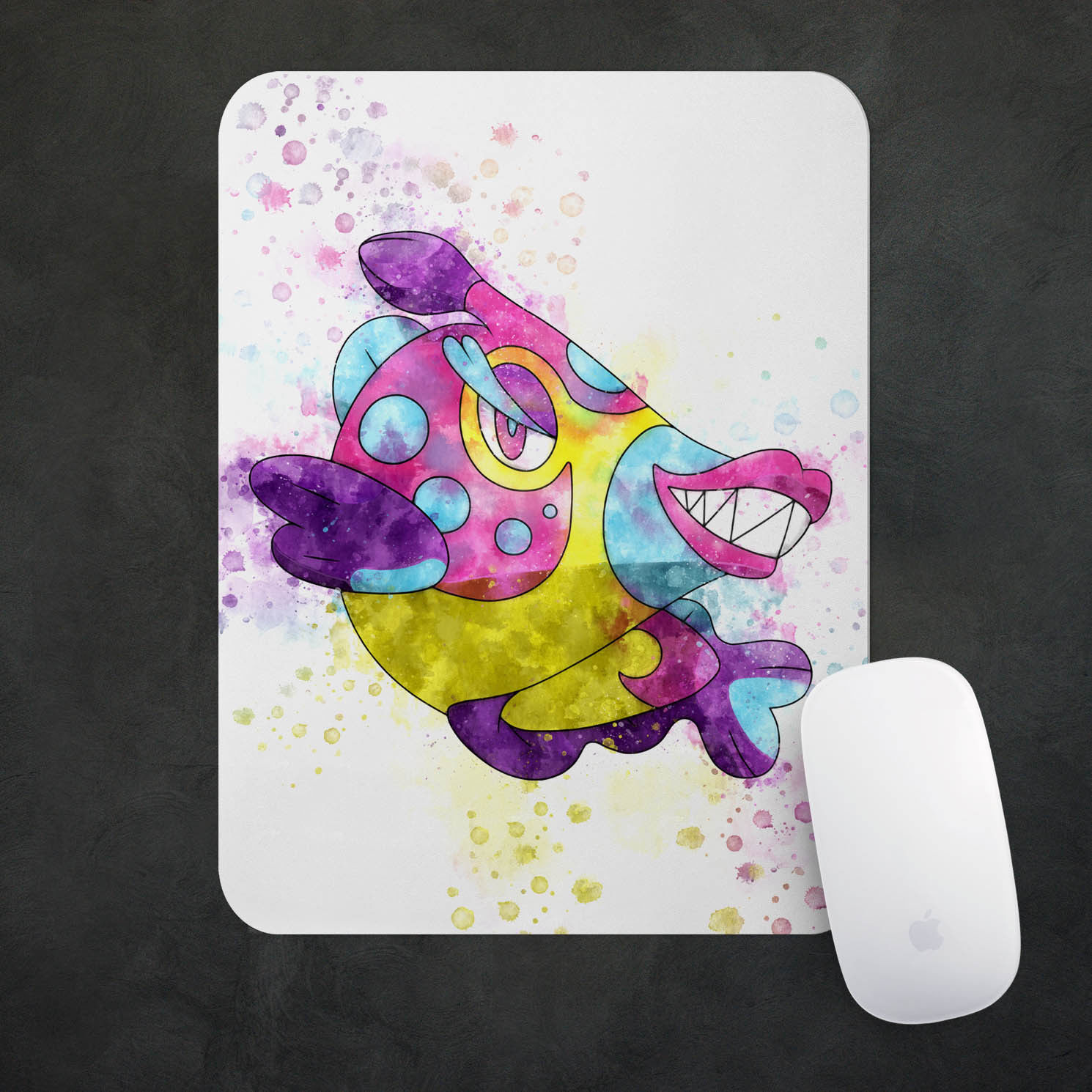 Bruxish Pokemon Mouse Pad Anime Gaming Mousepad TOP Quality BIG SIZE