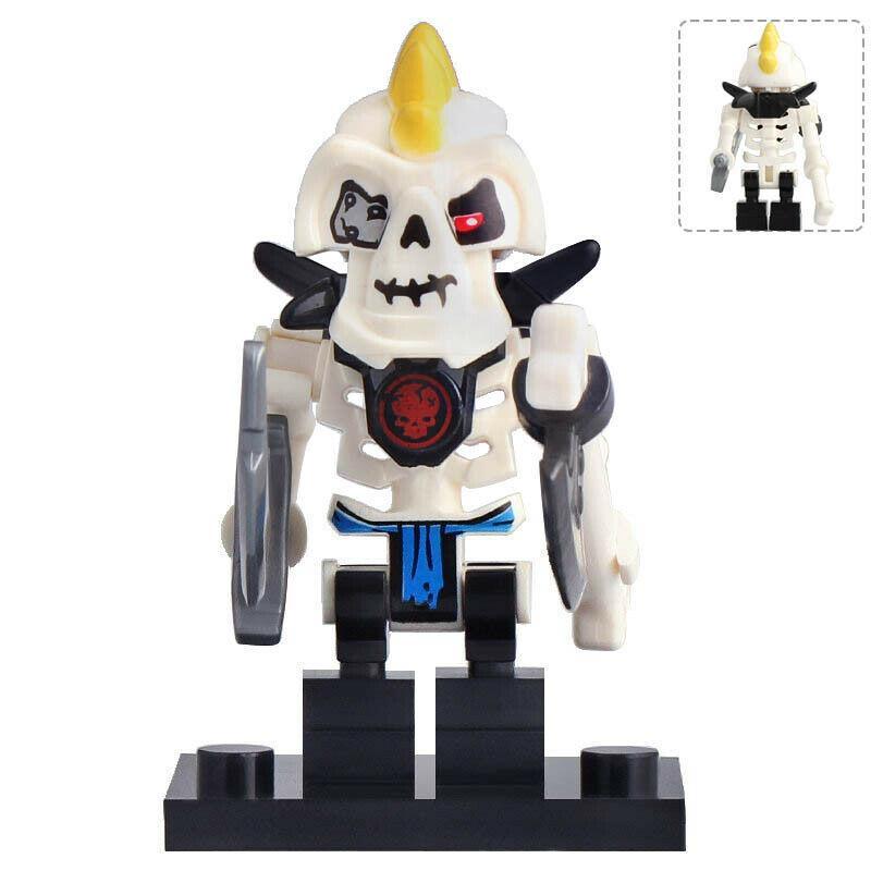 10pcs/set Skulkin (Skeleton Army) Krazi Samukai Kruncha Ninjago ...