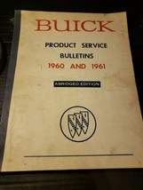 1960 1961 Buick Product Service Bulletins Repair Manual - $39.59