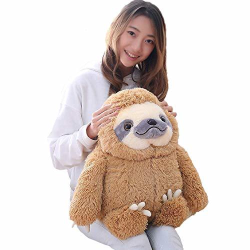 fluffy sloth toy