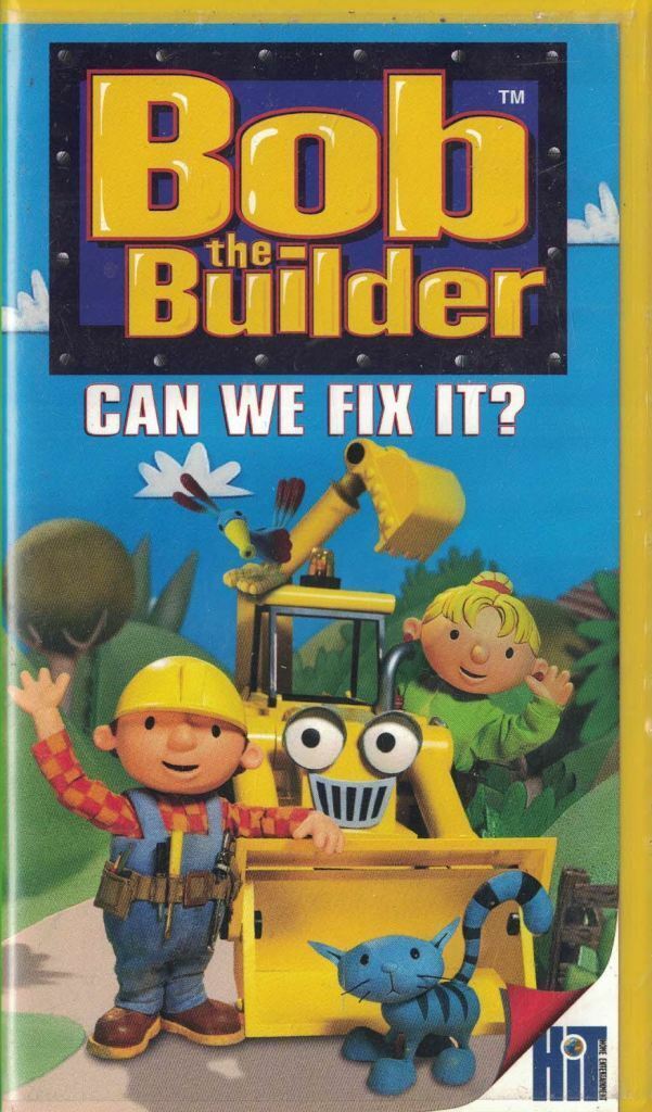 Bob the Builder - Can We Fix It VHS, 2001 - VHS Tapes