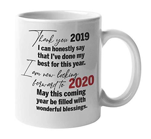 Thank You 2019. I'm Now Looking Forward To 2020. Year End Party Coffee & Tea Mug