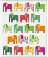 Moda JUNGLE PARADISE Quilt Fabric Kit 48&quot;x60&quot; KIT20780 By Stacy Iest Hsu - $89.09