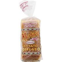 Martin's Sandwich Potato Bread- 16 slice 18 oz (4 Loaves) - $29.65