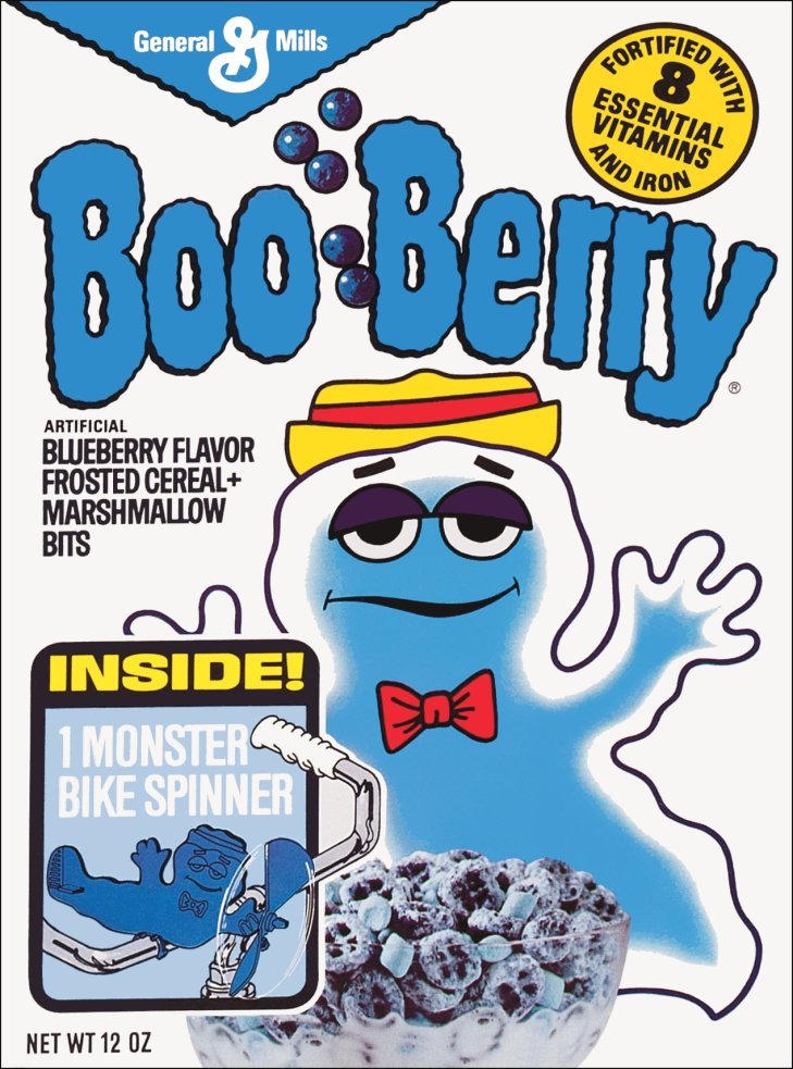 Boo Berry Monster Cereal Box Reproduction Stand-Up Display - General ...