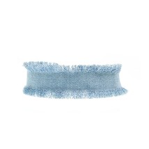 New 2016 Blue Denim Choker Necklace Tassel Jeans Chokers Tattoo Collier ... - $5.49