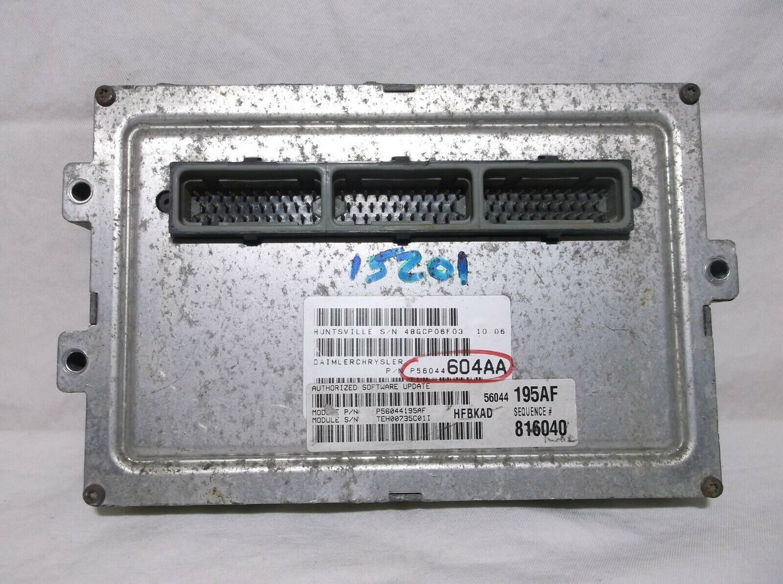 2003..03 JEEP LIBERTY/ 3.7L/ AUTO/ ENGINE CONTROL MODULE/ COMPUTER/ ECU