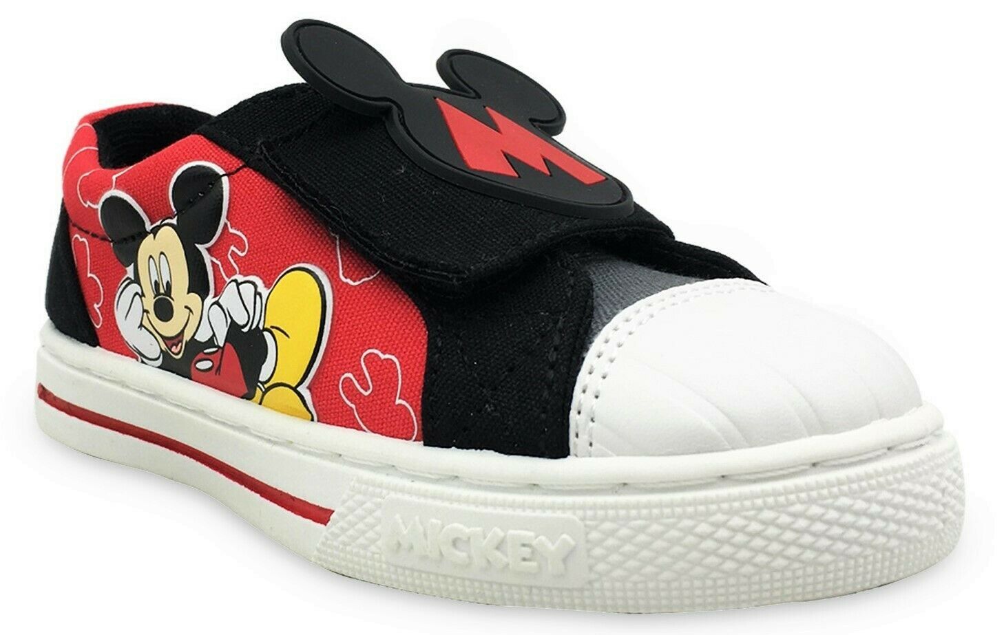 MICKEY MOUSE Canvas Slip-On Sneakers Athletic Shoes NWT Toddler's Size 7, 8 or 9