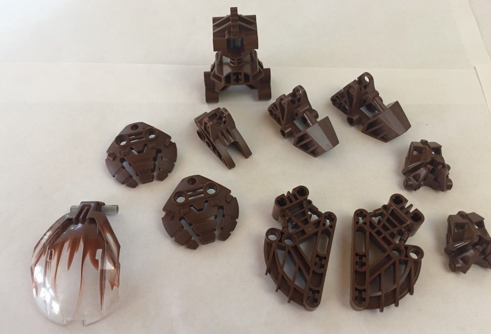 LEGO Bionicle Replacement Parts Body Connectors Axe WeaponsGrayRed