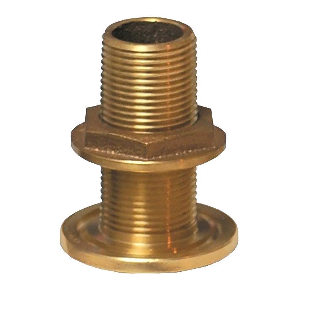 GROCO 114 inch NPS NPT Combo Bronze ThruHull Fitting wNut [TH1250