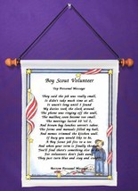 Boy Scout Volunteer - Personalized Wall Hanging (581-1) - $18.99