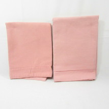 Restoration Hardware Channel Stitch Solid Pink 2-PC Standard Shams - $68.00