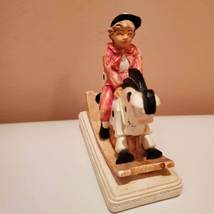 Sebastian Miniatures Vintage Figurines, 2pc set, Ride to the Hounds, Mid Century image 5
