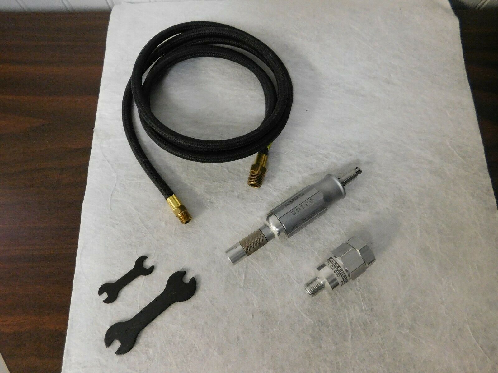 Dotco 1/8" Collet Straight Handle Air Angle Die Grinder 10R900008