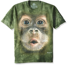 The Mountain Mens / Womens Big Face Baby Orangutan Monkey Shirt 2XL 3XL 4XL 5XL - $19.85
