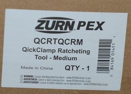 Zurn PEX QCRTQCRM QickClamp Metal Medium Ratcheting Tool image 4