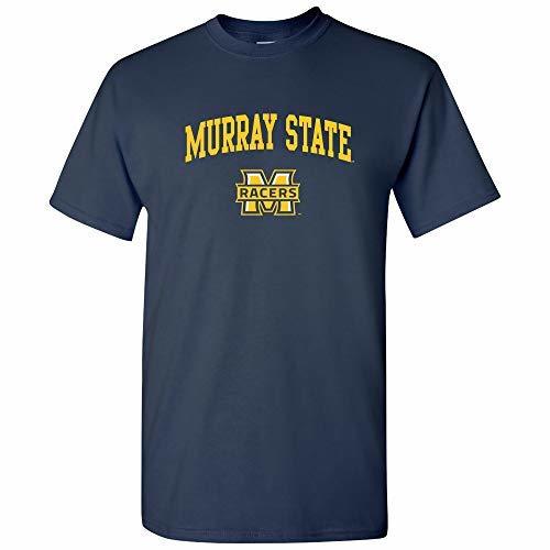 AS03 - Murray State Racers Arch Logo T-Shirt - 2X-Large - Navy - Fashion