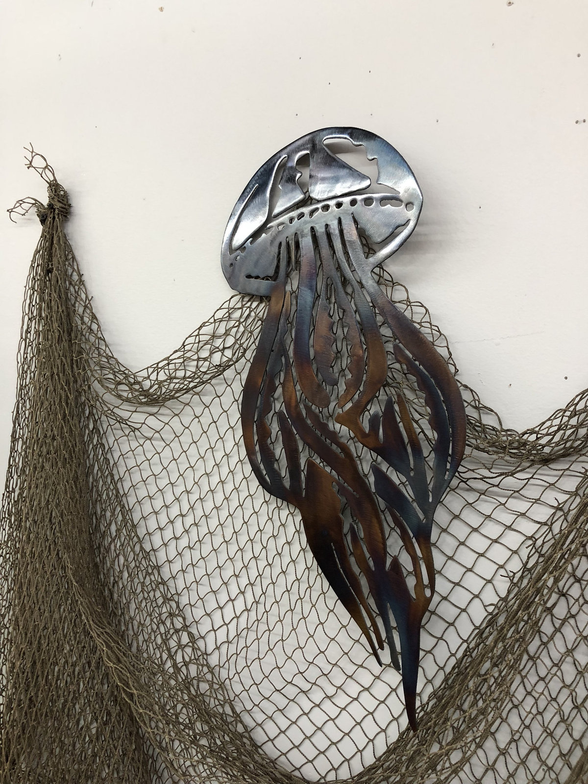 Jelly Fish, Metal Art, Metal Wall Art, Wall Art, Home Decor, Metal Wall Decor, J Home Décor