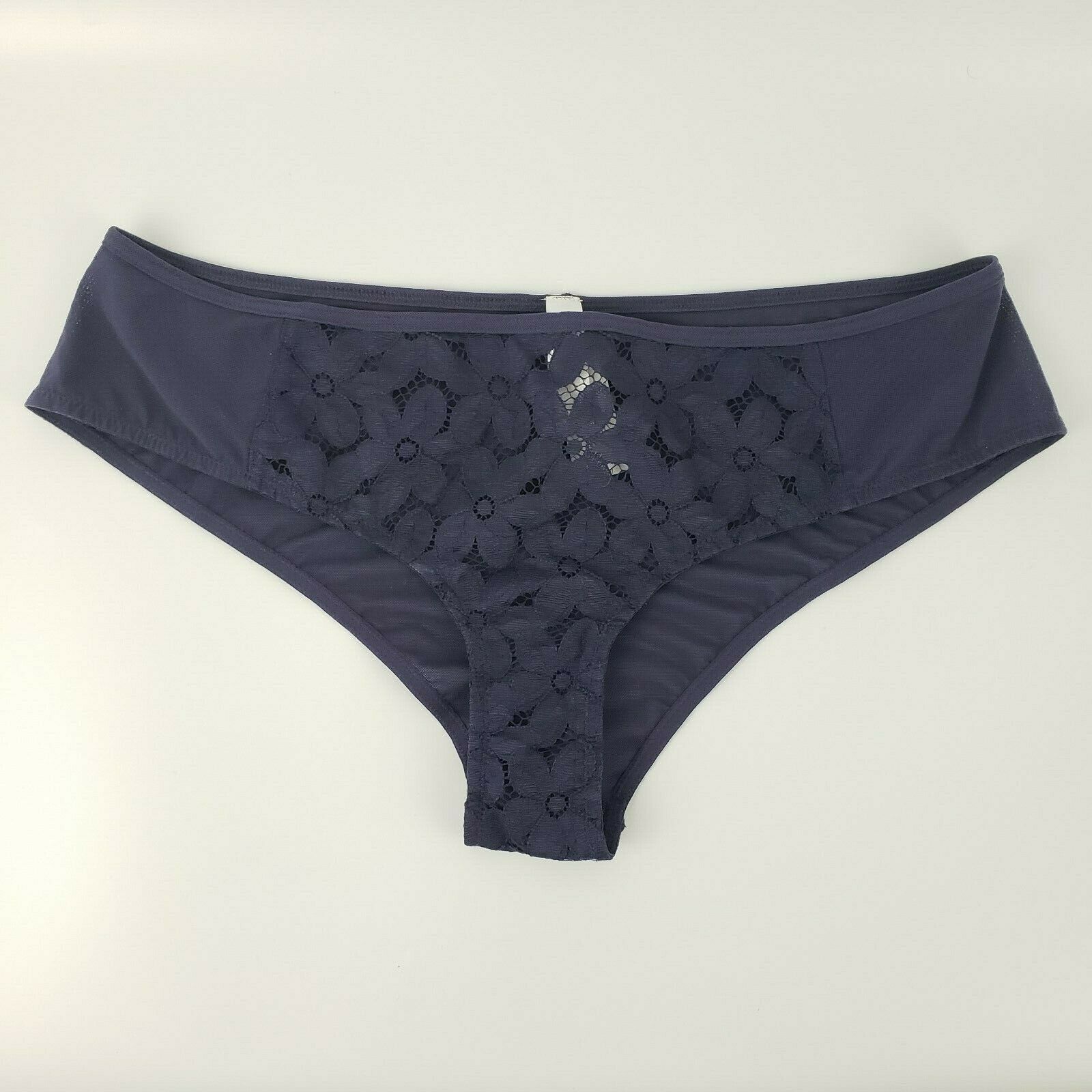 NWT Gap Body Sz M Blue Lace Ultra Low Rise Hipster Bikini Panty Panties