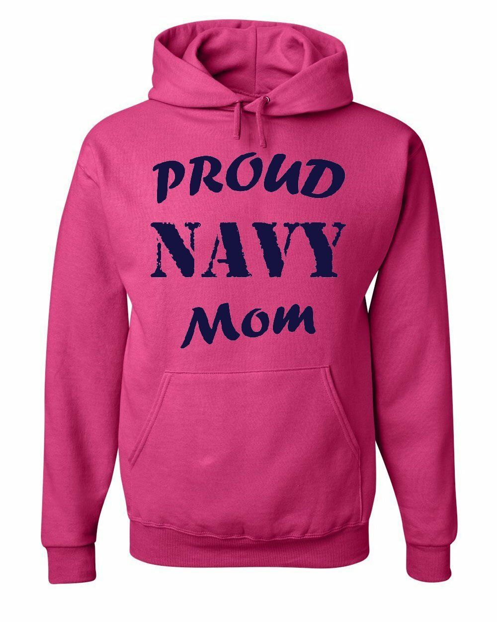 Proud Navy Mom Hoodie Patriotic Veteran Navy Seal Mother's Day ...