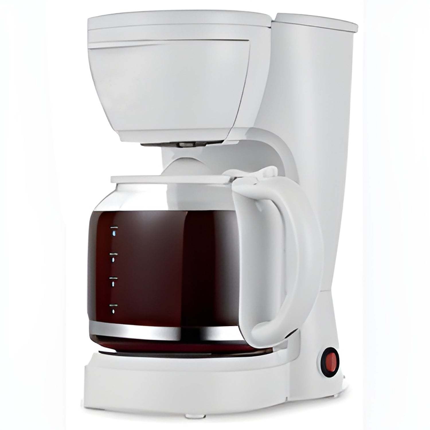 Salton Essentials EFC1774 12 Cup Coffee Maker, 900 Watts, White Filter Coffee Machines