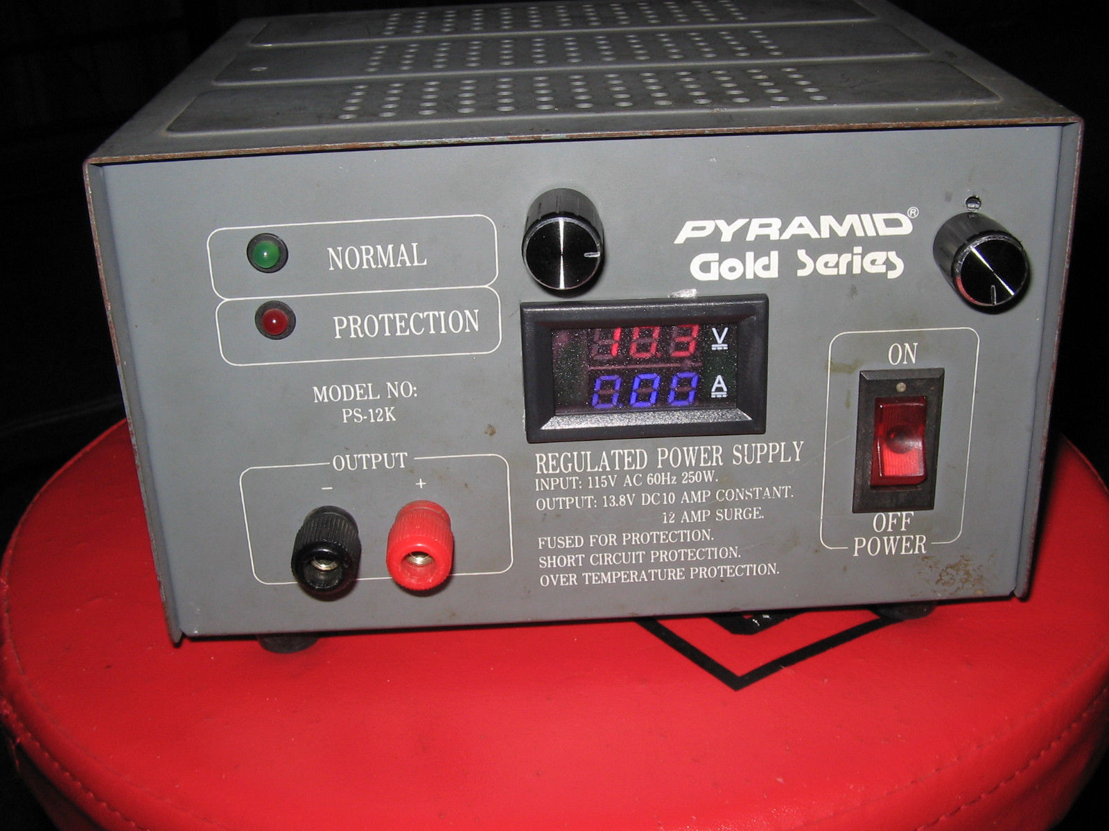 Power Supply Pyramid Gold Series, 13.8 Volt and 50 similar items